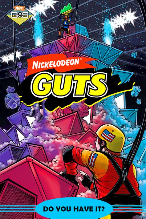 Nickelodeon GUTS (TV Series 1992-1995) - Posters — The Movie Database (TMDB)