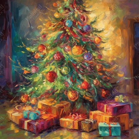 Festive Tree – Painted Memory