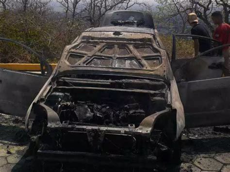 Vazamento De Combust Vel Carro De Boliviano Pega Fogo E Fica