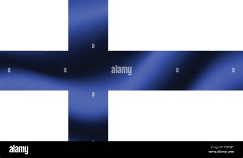 Vector Illustration Cool Grunge And Distressed Flag Of Finland Stock