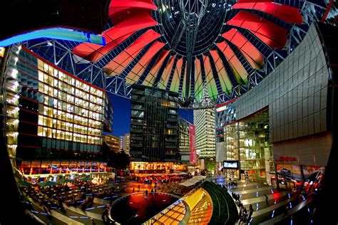 Innovación Arquitectónica El Moderno Sony Center De Berlín Alemania