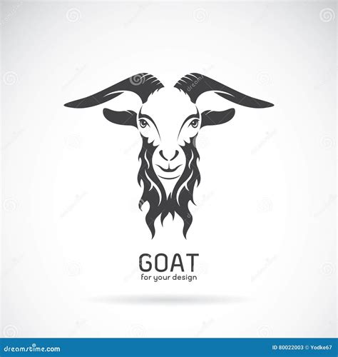 Goat Head Silhouette Icon Logo Image Vector Cartoondealer