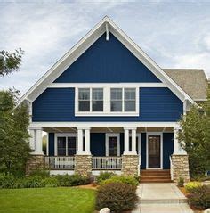 Blue Exterior Paint Exterior Paint Schemes House Paint Exterior