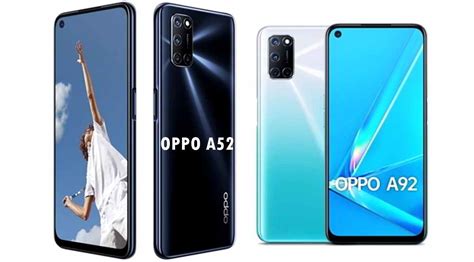 Spesifikasi HP Oppo A52 Dan A92 Banyak Persamaan Harga Beda Rp 1