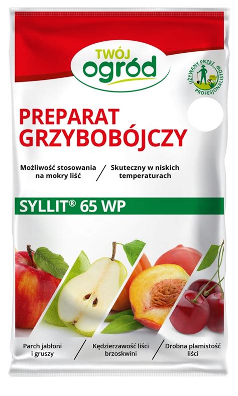 Syllit 65WP 10g grzyb SYLIT NA kędzierzawość parch SYLLIT TWÓJ OGRÓD