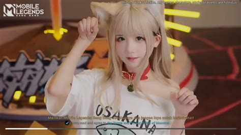 MOBILE LEGENDS X TIKTOK COSPLAY CARA MERUBAH LOADING SCREEN MOBILE