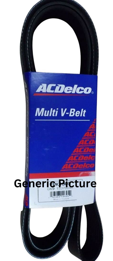 Drive Belt MicroV 6PK2290 AcDelco For Mazda 6 GH Sedan MZR 2.5LTP - L5 ...