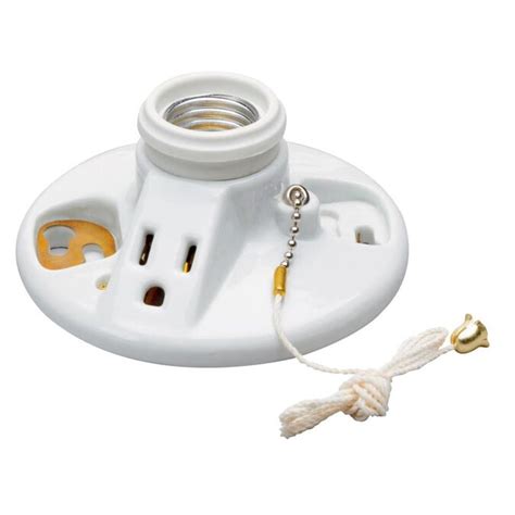 Legrand White Ceiling Socket In The Light Sockets Department At