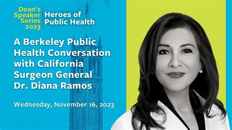 A Berkeley Public Health Conversation With California Surgeon General