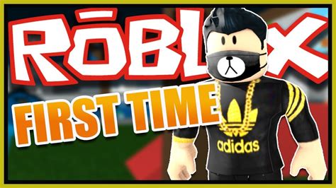 Playing Roblox For The First Time Youtube