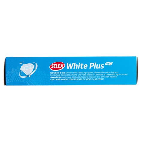 Selex Dentifricio White Plus Gel 75 Ml NonPesa It Spesa Online