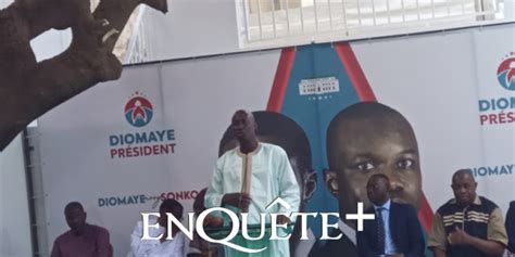 Coalition Diomaye PrÉsident Le Dialogue Nest Pas à Lordre Du Jour