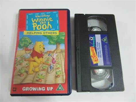 Winnie The Pooh Pooh Helping Others Growing Up Walt Disney Vhs