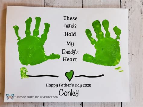 Father S Day Handprint Tree Free Printable