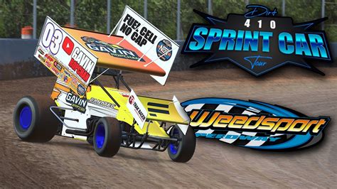 410 Sprint Car Tour Weedsport Speedway IRacing LIVE YouTube