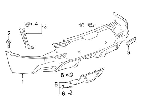 1985 Oldsmobile Cutlass Supreme Bumper Cover Fascia Lower Components