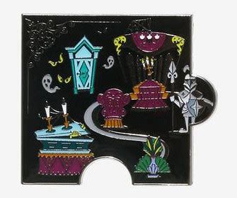 Haunted Mansion Hot Topic The Haunted Mansion Puzzle Blind Box Loungefly Disney Pin
