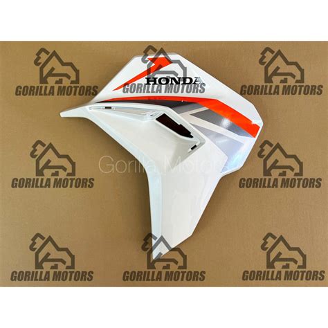 Front Side Fairing Pearl White For Honda Click V Shopee