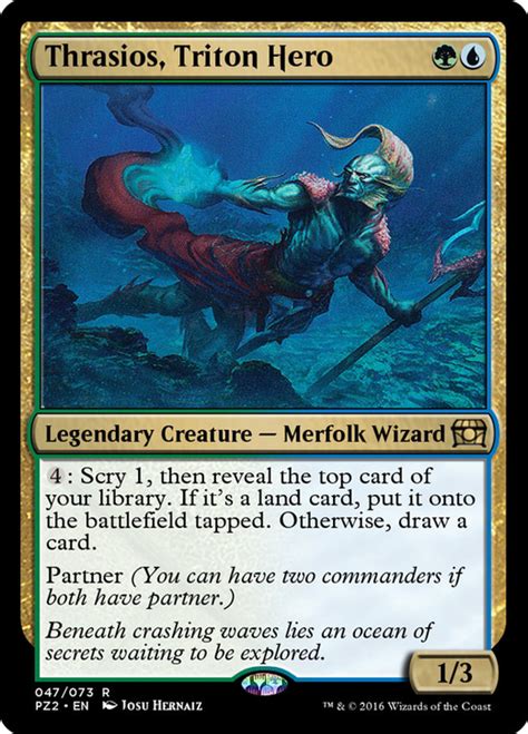 Thrasios Triton Hero Magic The Gathering Mtg Cards