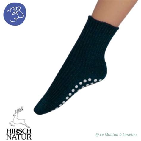 Chaussettes Antid Rapantes Pure Laine Bio Hirsch