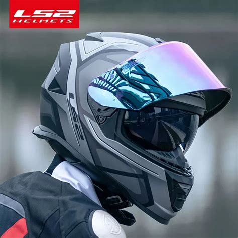 Original Ls Ff Capacete Da Motocicleta Ls Storm Capacete De Rosto