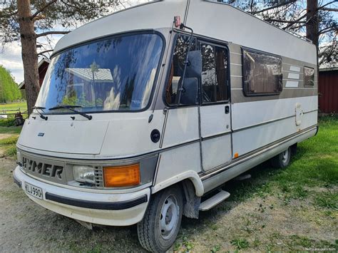 Hymer 644 Fiat 1989 Matkailuauto Integroitu Nettikaravaani