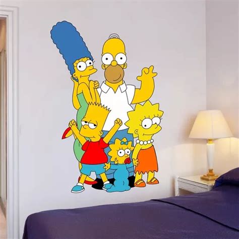 Adesivo Decorativo Grande Os Simpsons Parcelamento Sem Juros