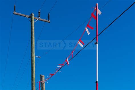 Overhead Goalposts And Height Restriction Warning System