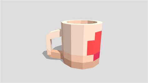 Low Poly Youtube Cup 3d Model By Chazbillyt Ecd4951 Sketchfab