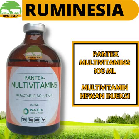 Jual Pantex Multivitamin Ml Injeksi Multivitamin Multivitamin