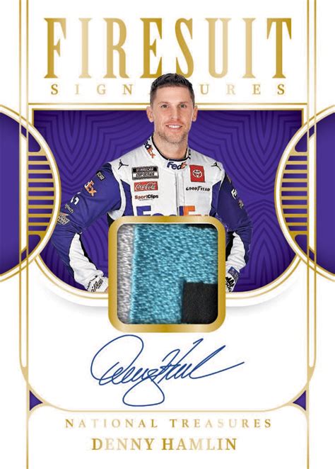 Panini National Treasures Racing Nascar Trading Cards Checklist