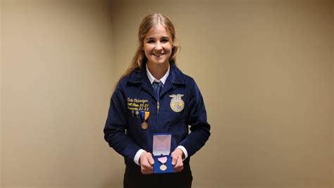 Norris Ffa Member Erin Oldemeyer Places 6th In National Horse