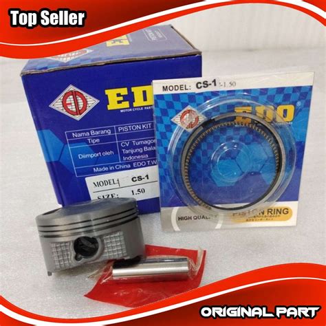 Jual Seker Seher Piston Set Komplit Circlip Piston Ring Oversize Os