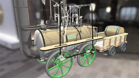 Locomotion 1825 Openingday 3d Model By Geoffrey Birse Geoffreybirse [4684690] Sketchfab