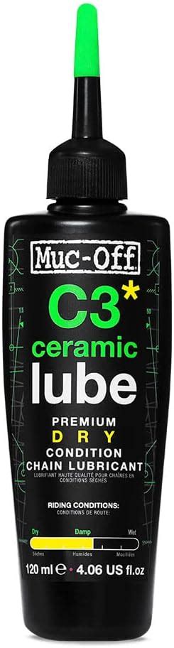 Muc Off C3 Ceramic Dry Chain Lube 120 Ml Grasso Ceramico Per Catena