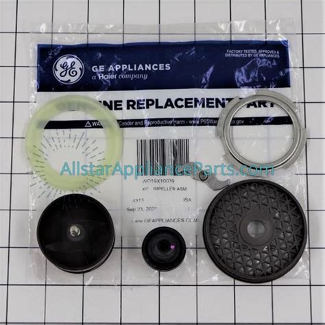 Ge Dishwasher Impeller And Seal Kit Wd19x10039