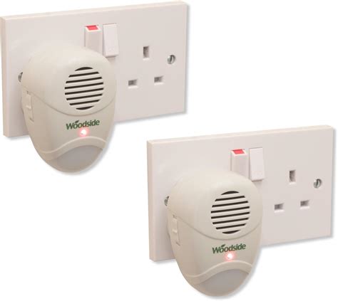 Woodside Electronic Mouse Rat Repellant 2 Pack Plug In Rodent