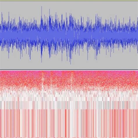 Waveform And Spectrogram View Of Crackling Sound In Lungs Download