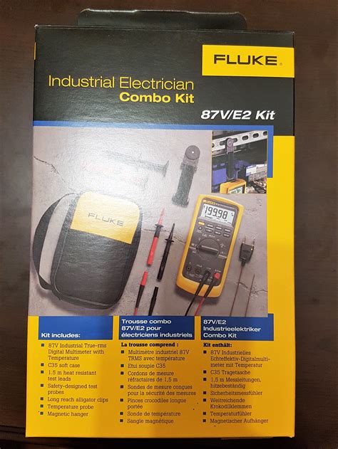 Fluke 87V E2 Industrial Electrician Combo Kit