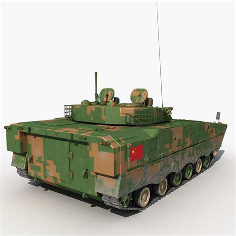 China Zbd 04 Infantry Fighting Vehicle 3d Model 159 Max Fbx Free3d