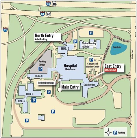 Missouri Baptist Hospital Campus Map - United States Map