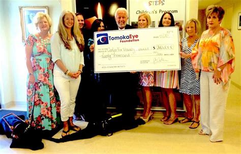 Tomoka Eye Foundation Donates $20,000 to Center for the Visually Impaired -- Tomoka Eye ...