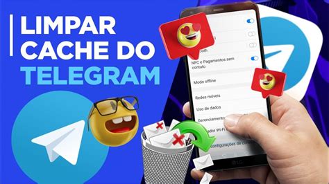 Como Limpar Cache Do Telegram No Celular Youtube