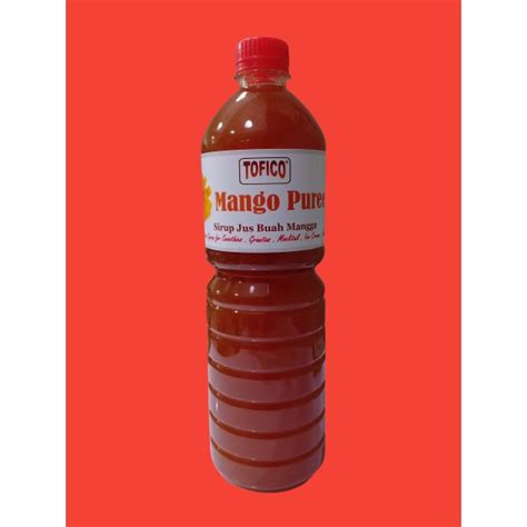 Jual Tofico Syrup Mango Puree Ml Barsol Indonesia Shopee Indonesia