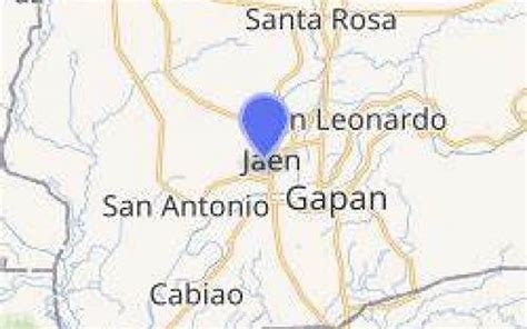 Google Map Of Jaen Nueva Ecija Photo From PNA PTV News