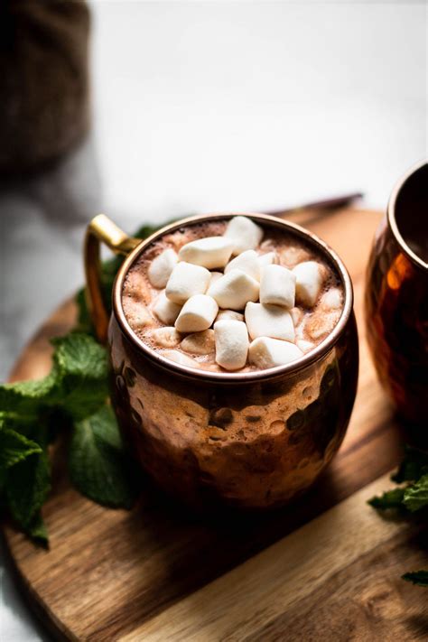 Vegan Peppermint Hot Cocoa Nourished By Caroline