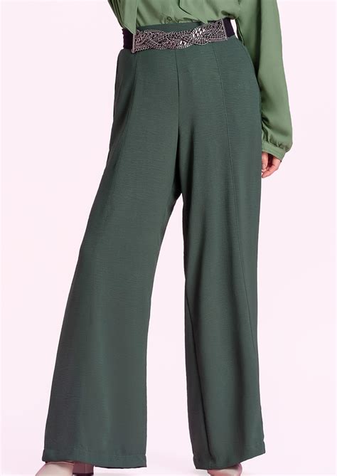 Calça Feminina Pantalona Marialicia 183334 São Jorge