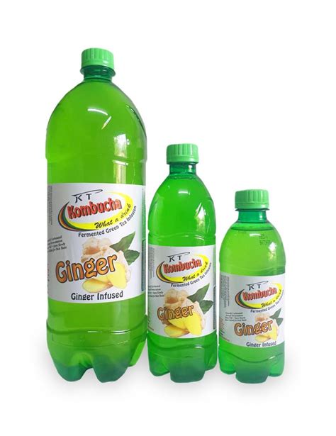 Kombucha Ginger - KT Beverages