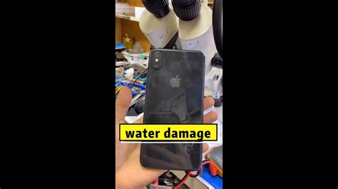 How To Fix Iphone Xs Max Water Damage Youtube