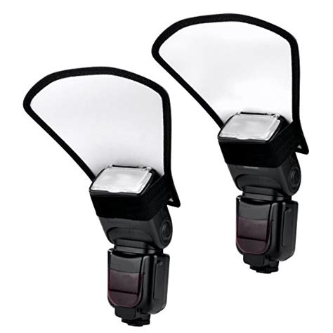 Veatree Flash Diffuser Reflector Kit Bend Bounce Positionable